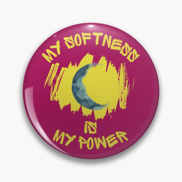 Item preview, Moon Affirmation product — My Softness Is My Power Egyptian Lunar Gold Design designed and sold by Soft Strength Studio.