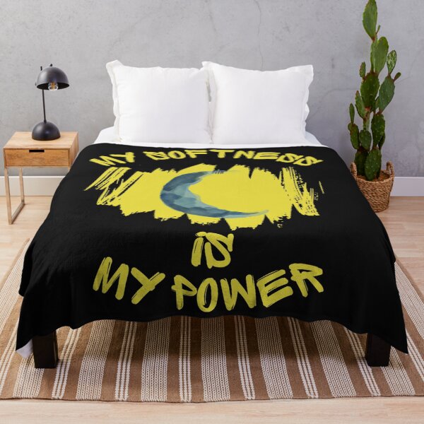 Item preview, Moon Affirmation product — My Softness Is My Power Egyptian Lunar Gold Design designed and sold by Soft Strength Studio.