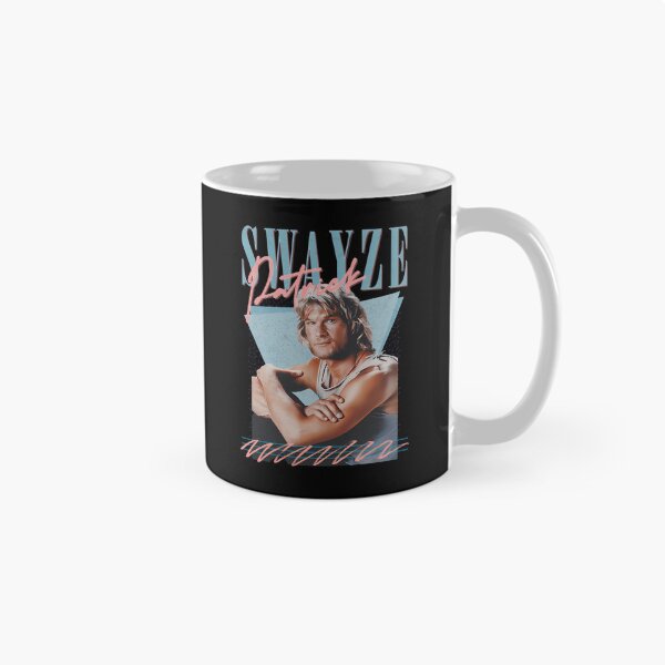 Aperçu de l'œuvre Design graphique rétro style années 90 de Patrick Swayze créée et vendue par trolioxoloper.