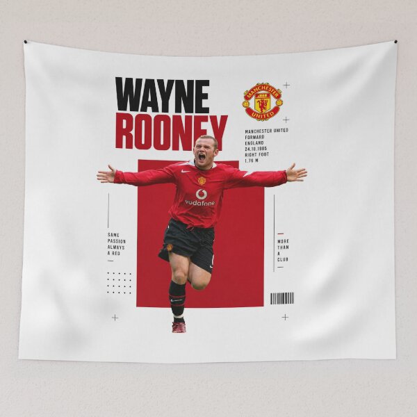 Aperçu de l'œuvre Wayne Rooney | Manchester United créée et vendue par Sector 99.