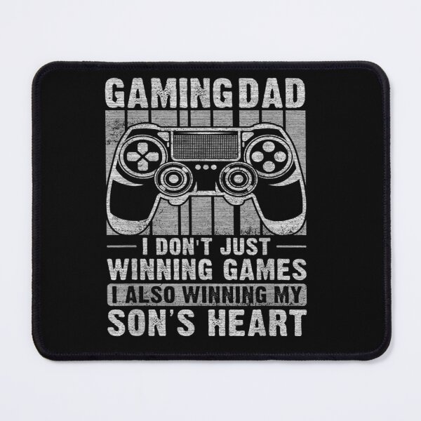Item preview, Gaming Dad Winning Games And Winning My Son's Heart designed and sold by WhimsyWeird.