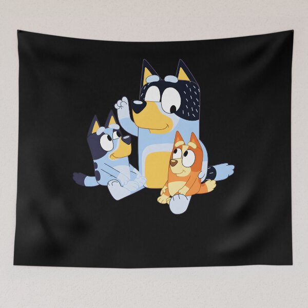 Item preview, Bluey Family Hug Cartoon designed and sold by visionnen.