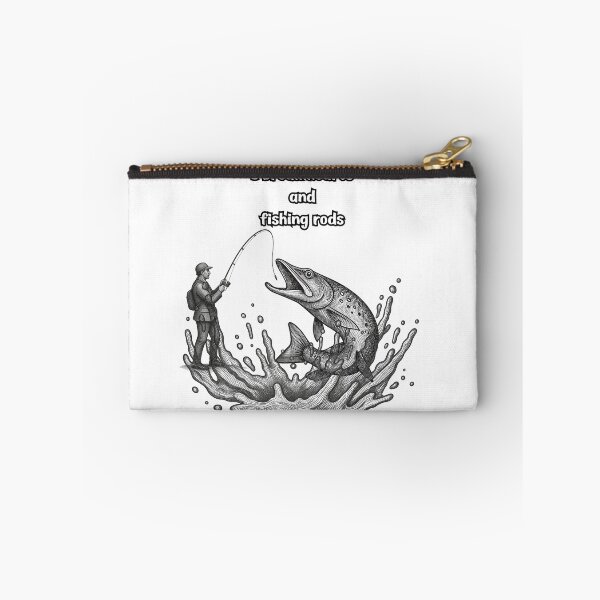 Item preview, I Break Hearts And Fishing Rods Vintage Fisherman Pike designed and sold by FANTASYoDarknes.