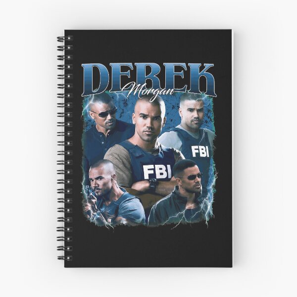 Item preview, DEREK Morgan FBI Vintage Retro Fan Tee designed and sold by SeanThoma82727.
