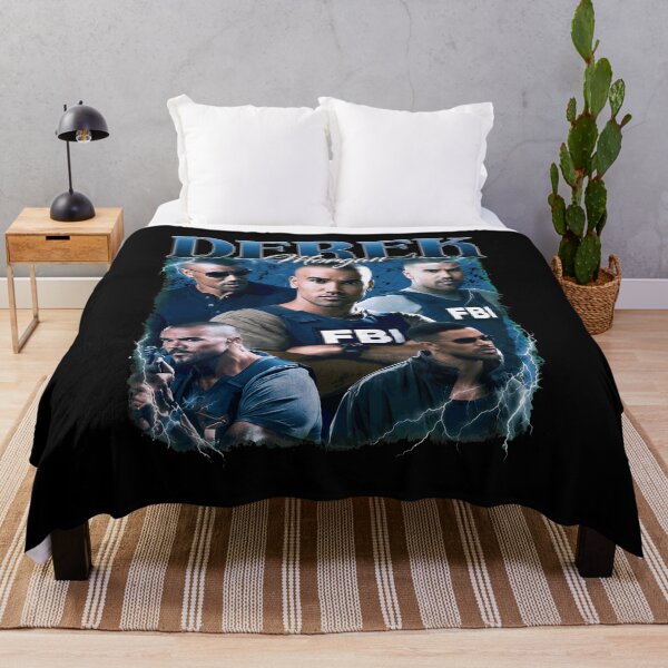 Item preview, DEREK Morgan FBI Vintage Retro Fan Tee designed and sold by SeanThoma82727.