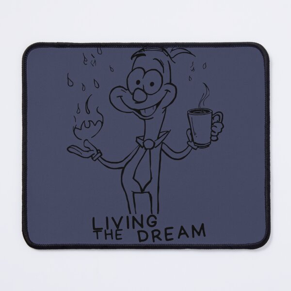 Item preview, Living The Dream - Funny Chaotic Corporate Cartoon designed and sold by DecibelDecor034.