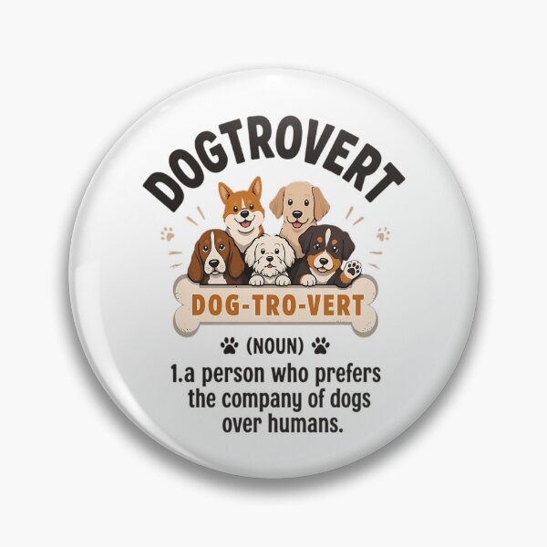 Item preview, Dogtrovert Definition Cute designed and sold by ylva-nLoeb.