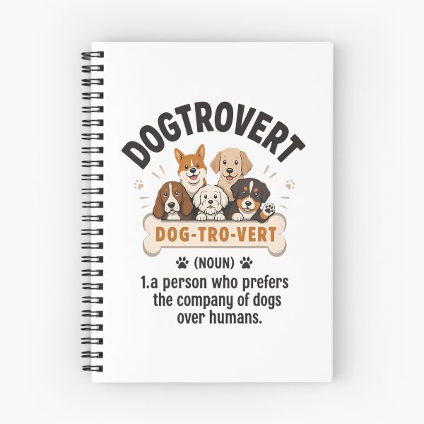 Item preview, Dogtrovert Definition Cute designed and sold by ylva-nLoeb.