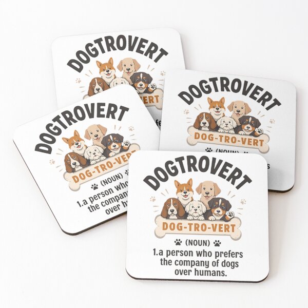 Item preview, Dogtrovert Definition Cute designed and sold by ylva-nLoeb.