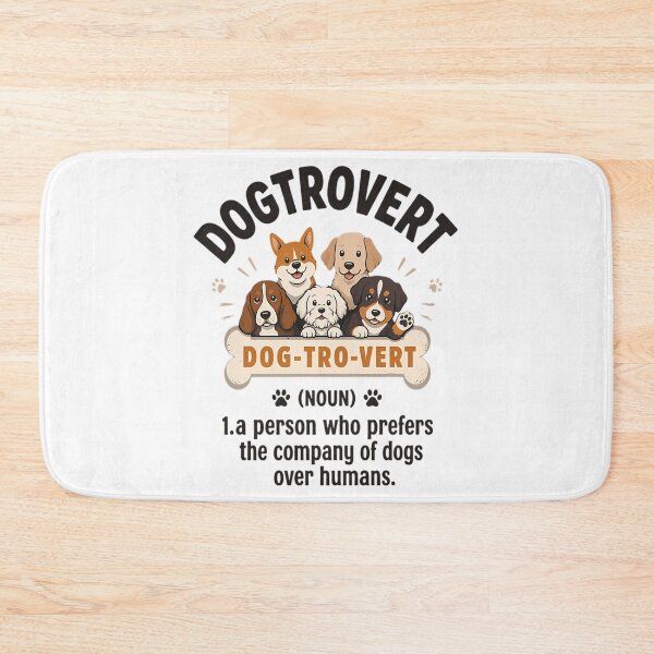 Item preview, Dogtrovert Definition Cute designed and sold by ylva-nLoeb.