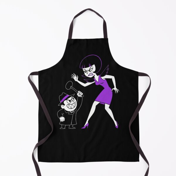 Item preview, Stylish Cartoon Villain Lady Retro Character Tee #413 designed and sold by shawn-muse.