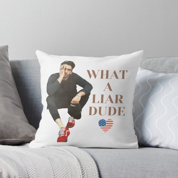 Item preview, Hasanabi Hasan Piker What A Liar Dude Twitch Meme designed and sold by Jenisdeauro.