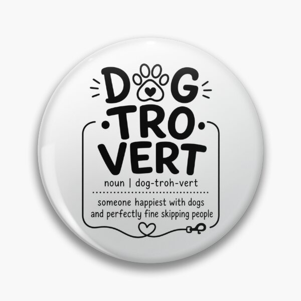 Item preview, Dogtrovert Dog Lover designed and sold by ylva-nLoeb.