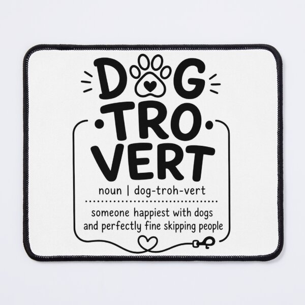 Item preview, Dogtrovert Dog Lover designed and sold by ylva-nLoeb.