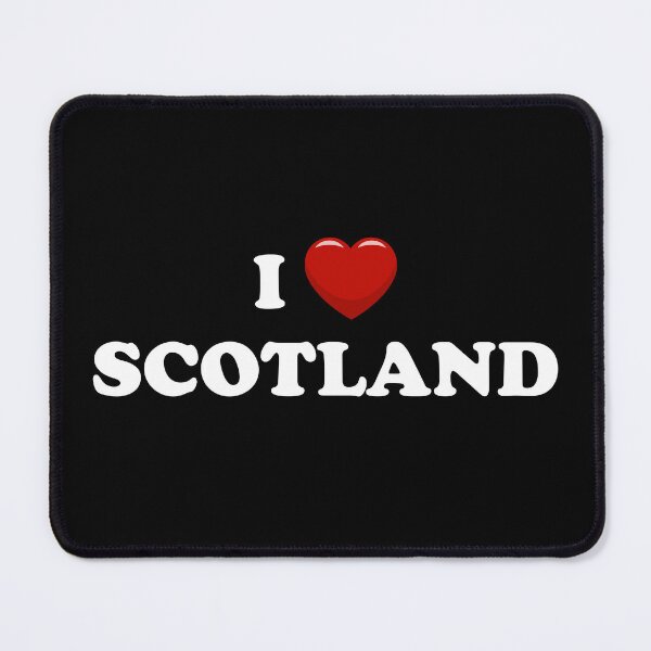 Item preview, I Love Scotland / I Heart Scotland (White text with red heart) designed and sold by STUDIO-72.
