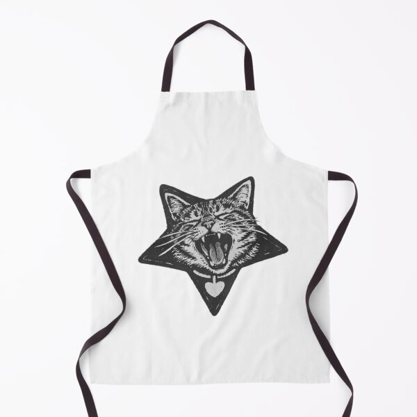 Item preview, Cat Star Gothic T-Shirt Design designed and sold by cchickennugget.