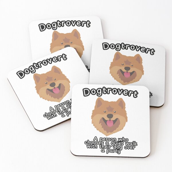 Item preview, Dogtrovert Funny Eurasier Dog Pun designed and sold by ylva-nLoeb.