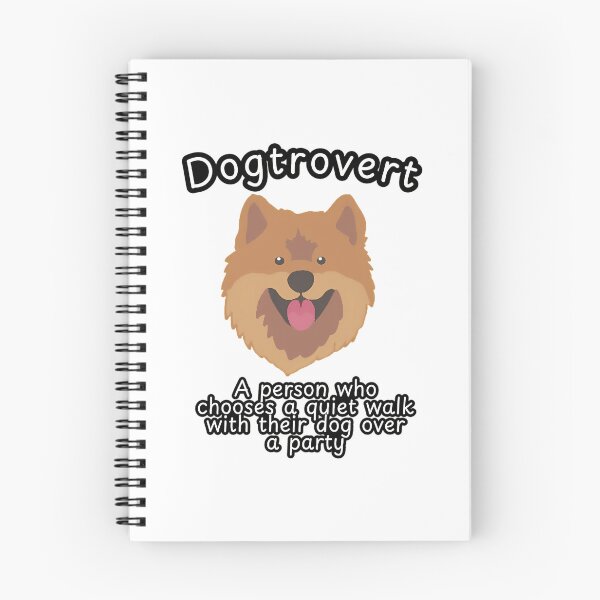 Item preview, Dogtrovert Funny Eurasier Dog Pun designed and sold by ylva-nLoeb.
