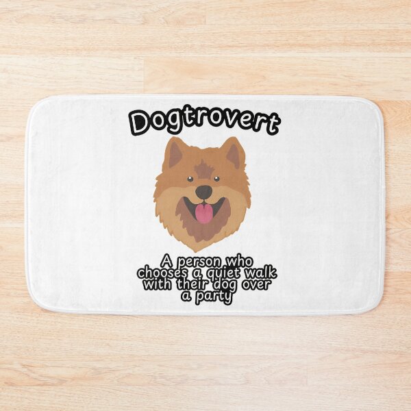 Item preview, Dogtrovert Funny Eurasier Dog Pun designed and sold by ylva-nLoeb.