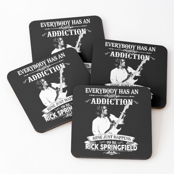 Item preview,  Everybody Has An Addiction Mine Just Happens Rick Springfield Birthday Love designed and sold by ionut10T.