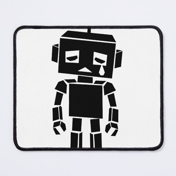 Item preview, Sad Little Retro Robot designed and sold by matybrak.