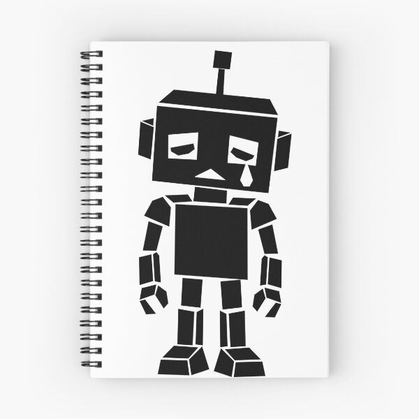 Item preview, Sad Little Retro Robot designed and sold by matybrak.