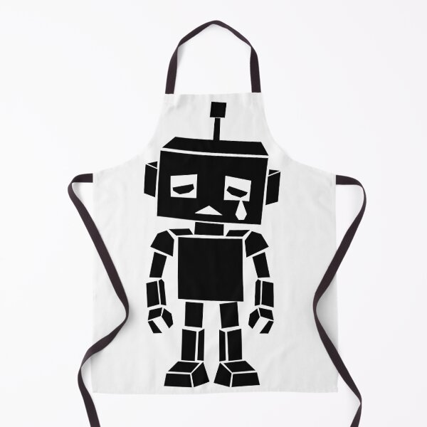 Item preview, Sad Little Retro Robot designed and sold by matybrak.