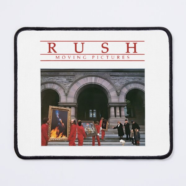Item preview, Rush Band Moving Pictures Album Logo Classic Rock Music Design designed and sold by Sumit Goswami.