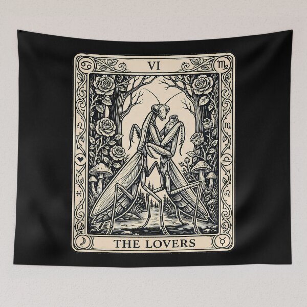 Item preview, The Lovers Praying Mantis designed and sold by lcnsdjstrtry.
