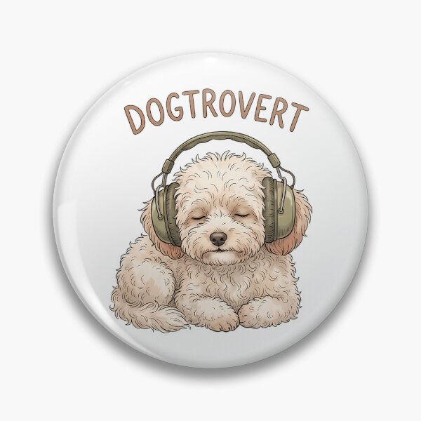 Item preview, Dogtrovert Headphones Do Not Disturb Print designed and sold by ylva-nLoeb.