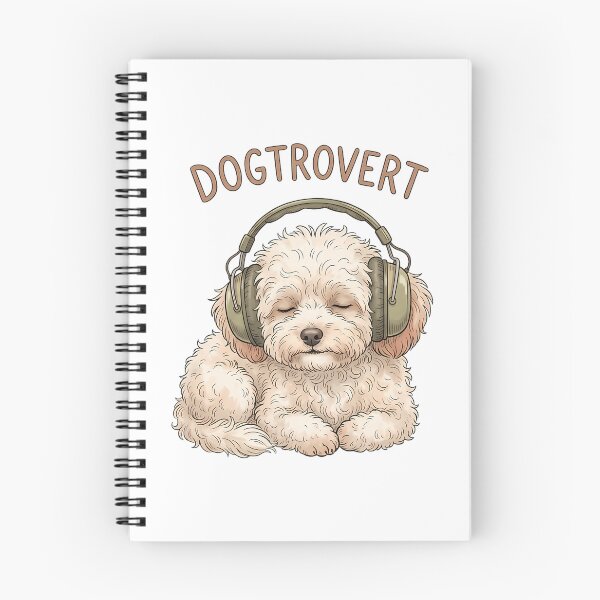 Item preview, Dogtrovert Headphones Do Not Disturb Print designed and sold by ylva-nLoeb.