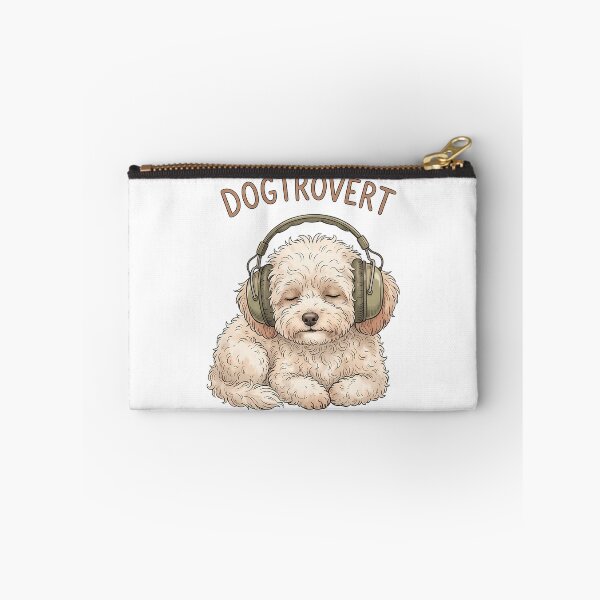 Item preview, Dogtrovert Headphones Do Not Disturb Print designed and sold by ylva-nLoeb.