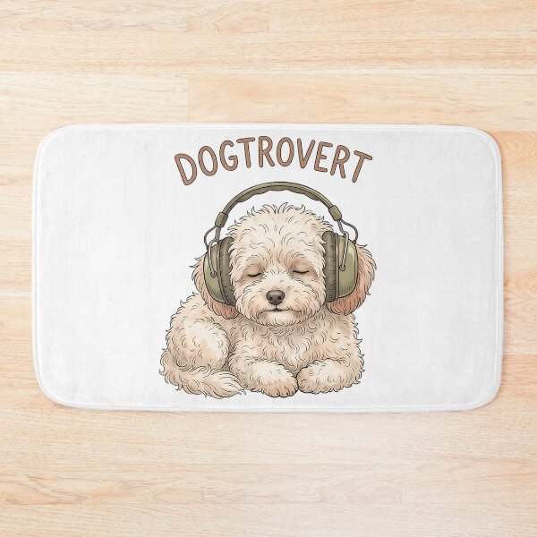 Item preview, Dogtrovert Headphones Do Not Disturb Print designed and sold by ylva-nLoeb.