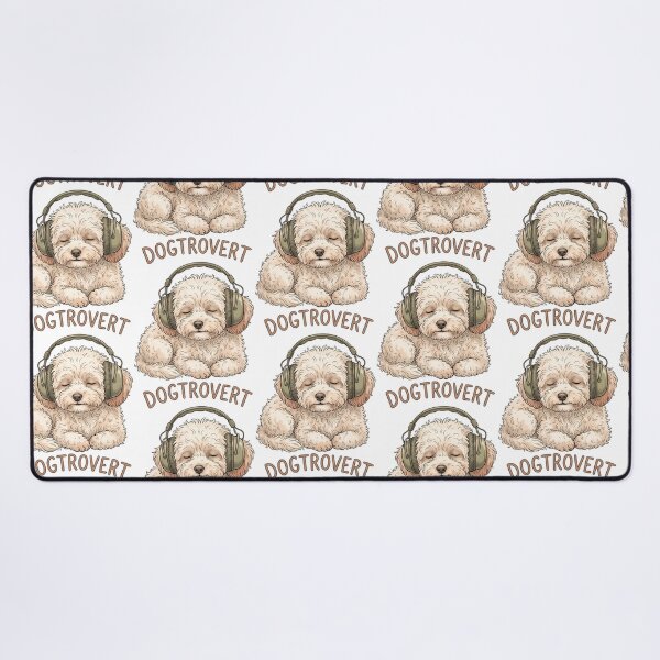 Item preview, Dogtrovert Headphones Do Not Disturb Print designed and sold by ylva-nLoeb.