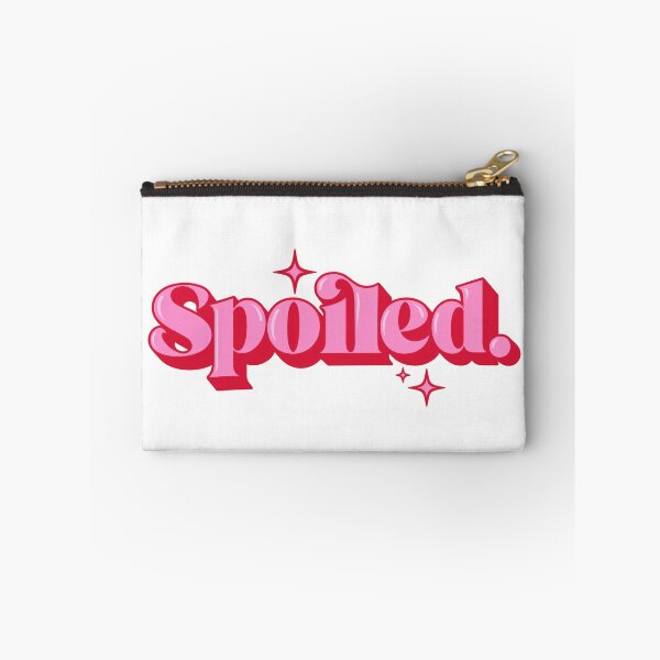 Item preview, Spoiled – Pink Retro Girly Typography designed and sold by H-Tsvetkova.