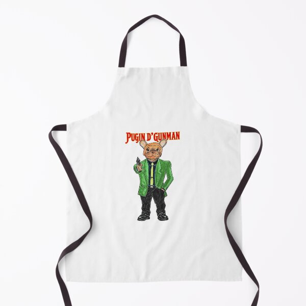 Item preview, Gangster Frenchie in Green Suit holding a Gun - Pugin D'Gunman designed and sold by jvrgraphs.
