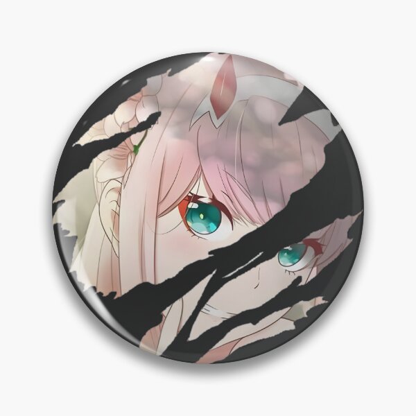 Item preview, Zero Two Inspired Anime Character Design with Pink Hair and Horns designed and sold by BitMiner.