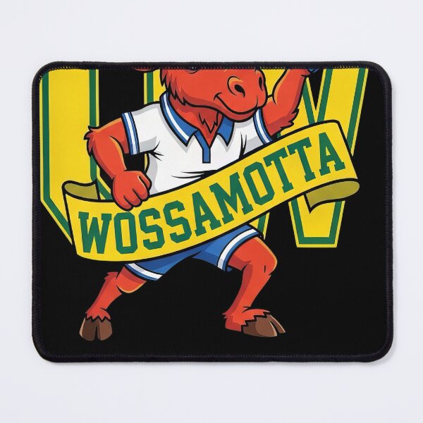 Item preview, Wossamotta University Moose Mascot Retro Tee #7837 designed and sold by shawn-muse.