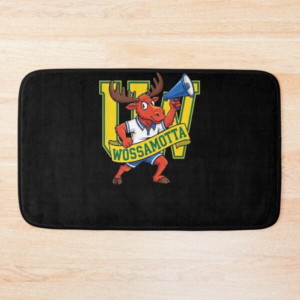 Item preview, Wossamotta University Moose Mascot Retro Tee #7837 designed and sold by shawn-muse.