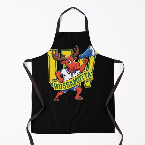 Item preview, Wossamotta University Moose Mascot Retro Tee #7837 designed and sold by shawn-muse.