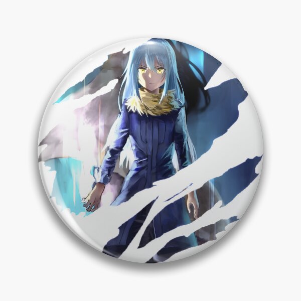 Aperçu de l'œuvre Conception de personnage de Rimuru Tempest inspirée de l'anime, avec des couleurs vibrantes et un style dynamique créée et vendue par BitMiner.