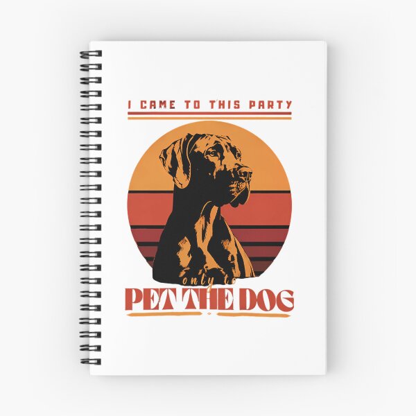 Item preview, I Came To This Party Retro Pop Pet The Dog designed and sold by ylva-nLoeb.