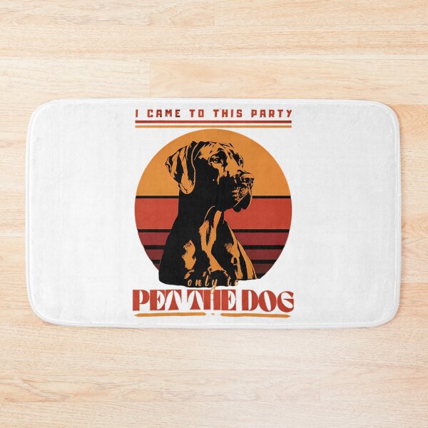 Item preview, I Came To This Party Retro Pop Pet The Dog designed and sold by ylva-nLoeb.