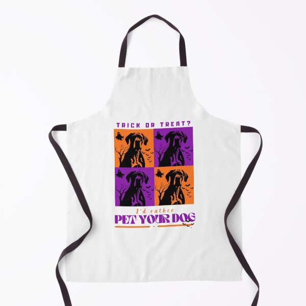 Item preview, Trick Or Treat I'D Rather Pet Your Dog - Funny Dogtrovert Halloween Pop Art designed and sold by ylva-nLoeb.
