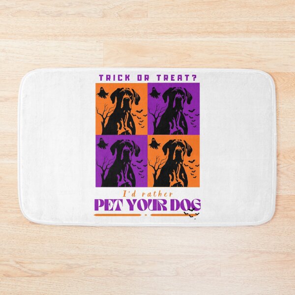 Item preview, Trick Or Treat I'D Rather Pet Your Dog - Funny Dogtrovert Halloween Pop Art designed and sold by ylva-nLoeb.