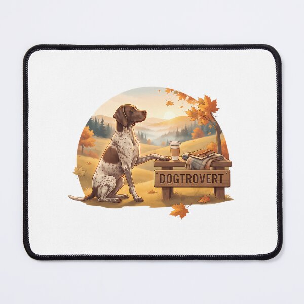 Item preview, Vintage Dogtrovert Pointer Autumn Overlook designed and sold by ylva-nLoeb.
