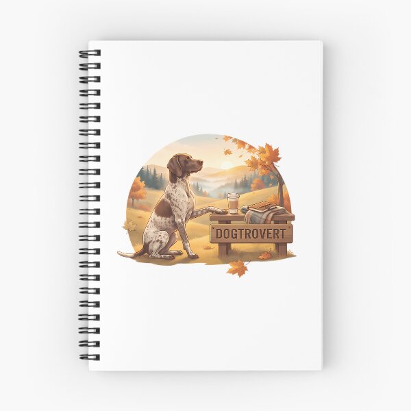 Item preview, Vintage Dogtrovert Pointer Autumn Overlook designed and sold by ylva-nLoeb.