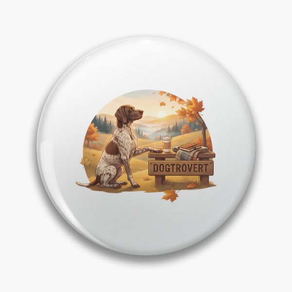 Item preview, Vintage Dogtrovert Pointer Autumn Overlook designed and sold by ylva-nLoeb.