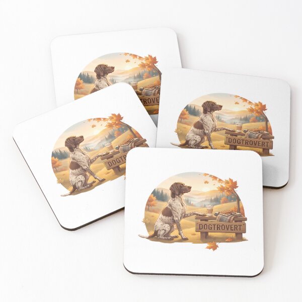 Item preview, Vintage Dogtrovert Pointer Autumn Overlook designed and sold by ylva-nLoeb.