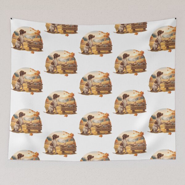 Item preview, Vintage Dogtrovert Pointer Autumn Overlook designed and sold by ylva-nLoeb.